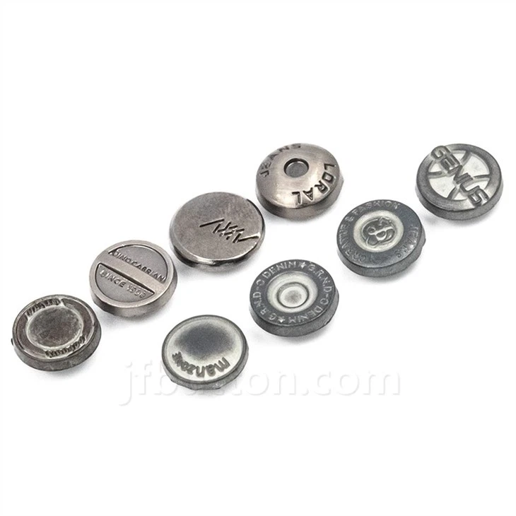 Jeans Rivets And Buttons