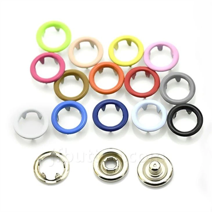 Open Ring Snap Fasteners