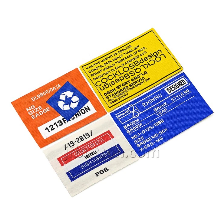 Custom Embroidered Labels For Clothing factory