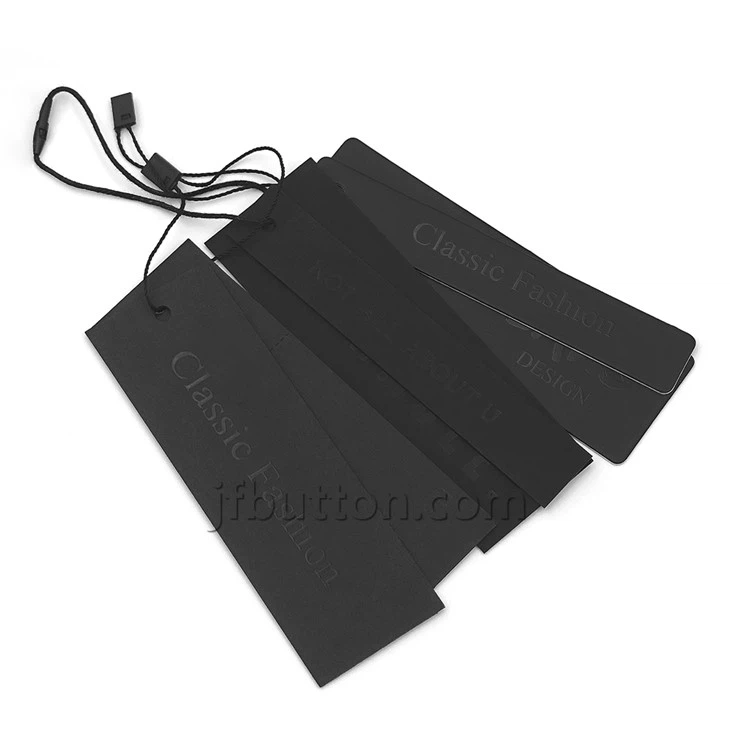 Customizable Clothing Hang Tag