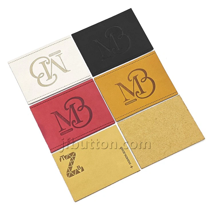 Leather Tags for Knitting