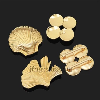 Ginkgo Leaf Costumi da bagno Chiusura in metallo