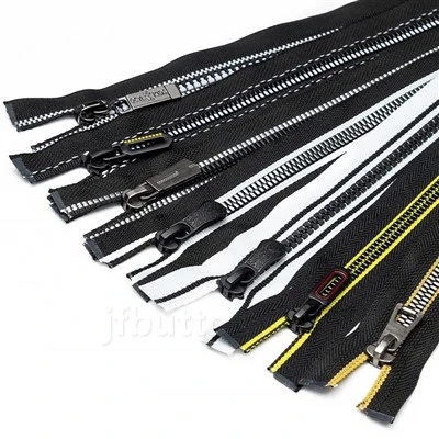 Heavy - zipper di plastica separati resistenti al fuoco