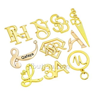 Targhette logo in metallo piccole