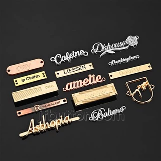 Etichette adesive metalliche personalizzate