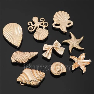 Abito fibbia decorativa in metallo