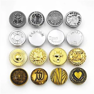 Button jean staccabile