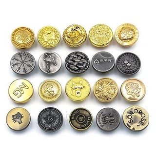 Pulsanti per jeans sostitutivi Metal